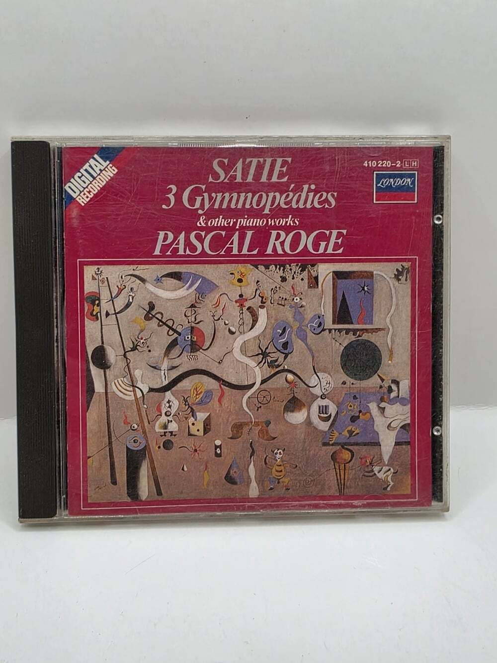 Satie - 3 Gymnopédies Pascal Rogé CD 1984 Classical Piano London Decca